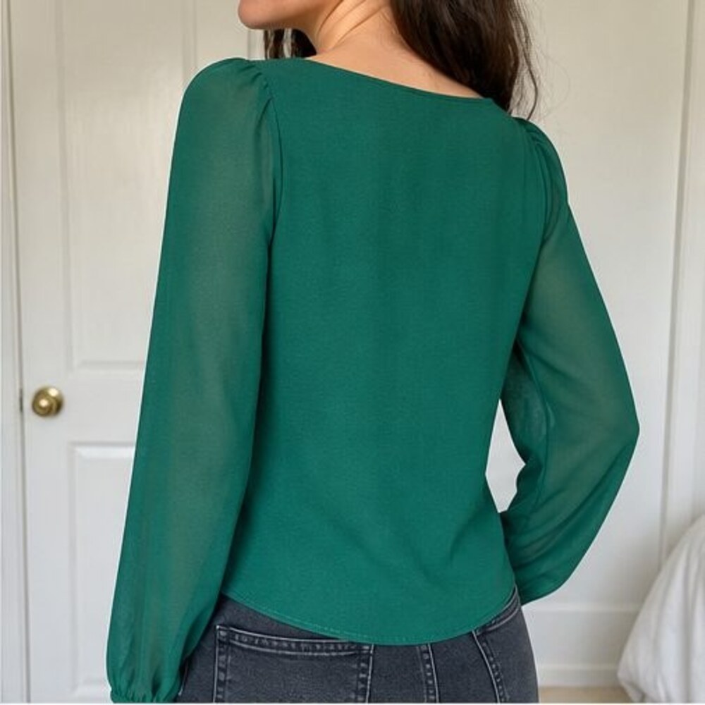Sand Ruffle Blouse - Picture 3 of 6